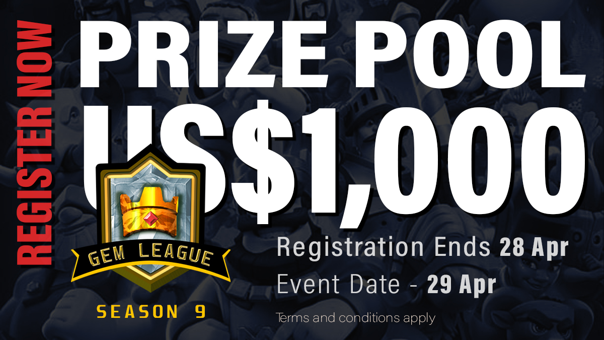 Gem League Season 7 Registration